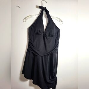 Swimmart black 1 pc swimsuit   women's XL  #2161